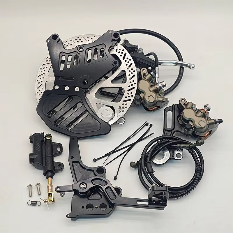 Brake Caliper - Dual-Caliper Bracket + 240mm Rear Rotor