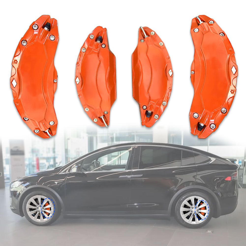 Brake Caliper - Aluminum Alloy Wheel Hub Caliper Covers