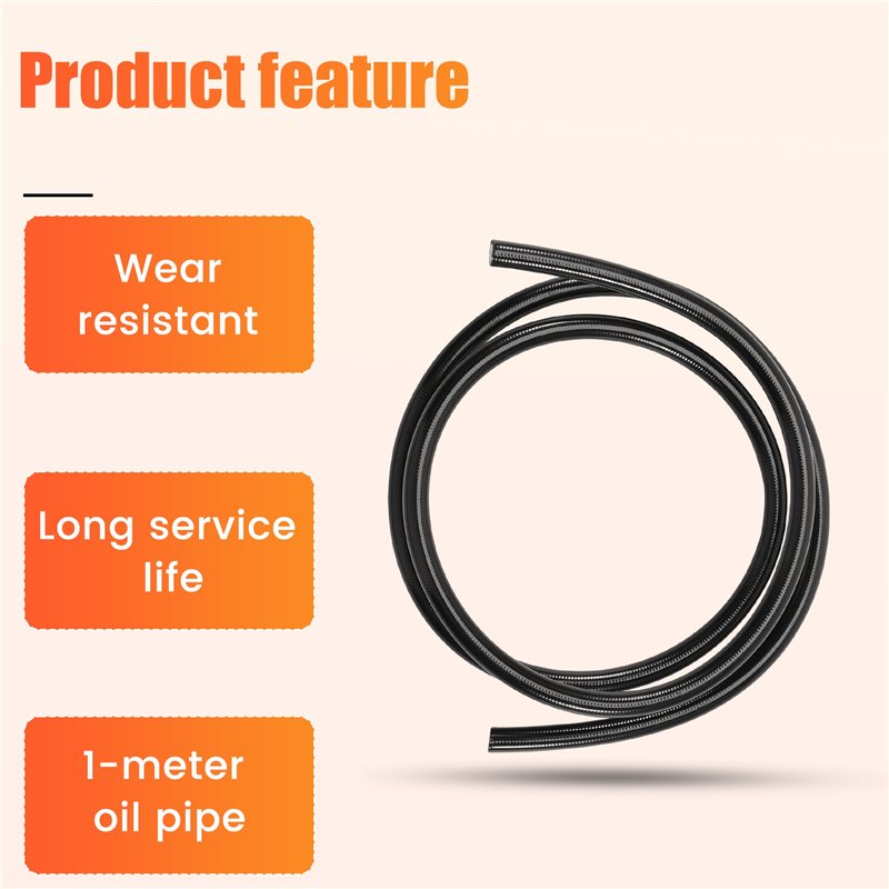Motorcycle AN3 1M Braided Stai - Brake Line Motorcycle 评论和价格