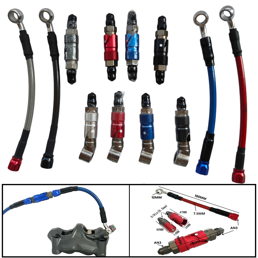 Motorcycle AN3 Quick Connect B - Brake Line Motorcycle 评论和价格