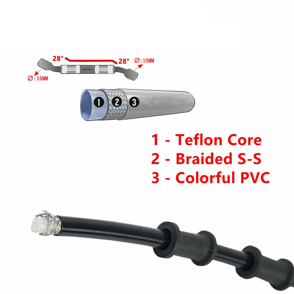 400-2200mm Motorcycle Hydrauli - Brake Line Motorcycle 评论和价格