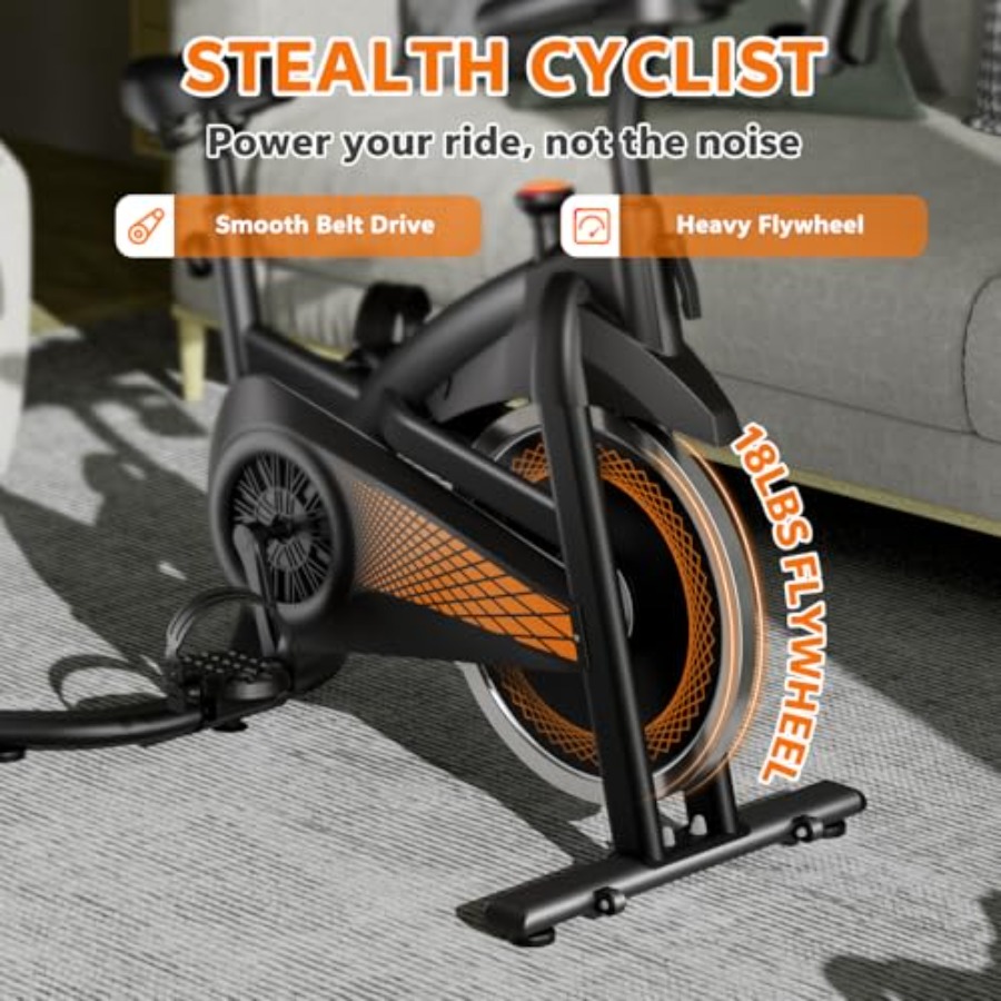 Home cardio exercise bike with - Brake Pads Bike 评论和价格